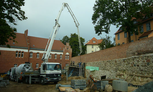 Sanierung Klostermauer Bergen