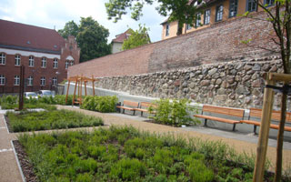 Sanierung Klostermauer Bergen